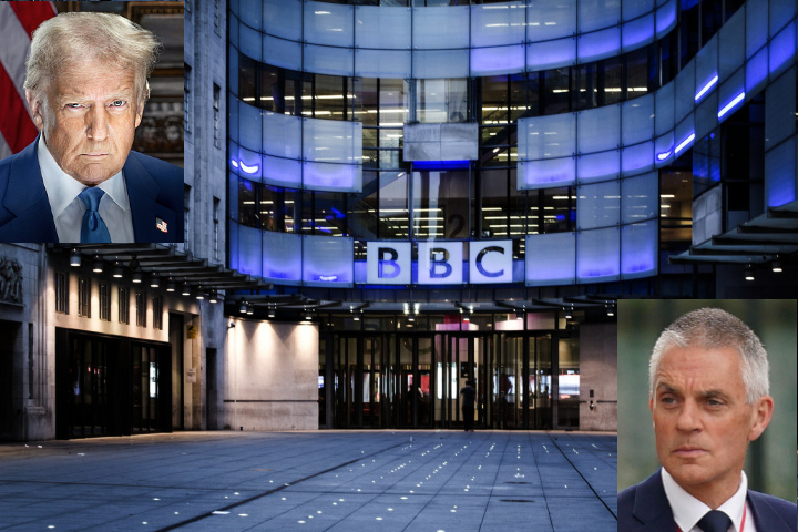 US President Trump forces BBC resignation. Trust Diversity BBC Royal Charter.